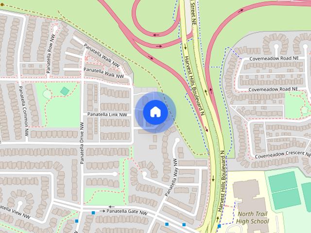 3 Bed & 3 Full bath Townhouse in Panorama Hills Quiet & Family neighbourgood