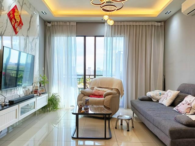 3 Bed Condo for Home Rental in V Residensi 5@Selayang, Jalan Ipoh Rawang, Batu Caves, Selangor, Malaysia 1,240sqft
