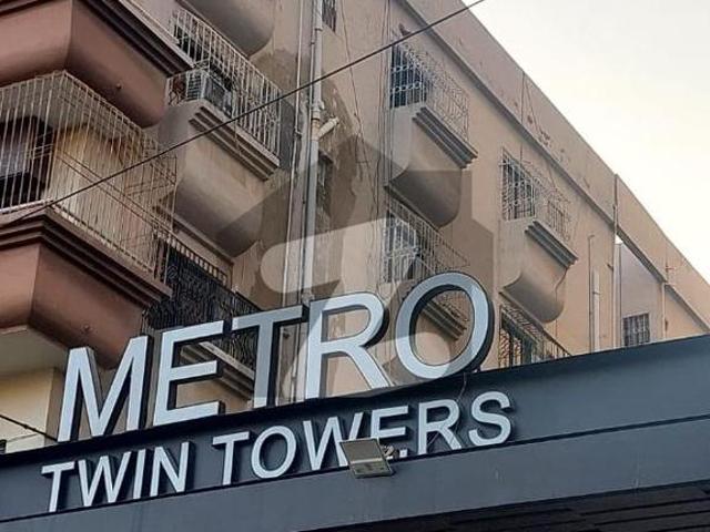 3 Bed Dd Apartment Available For Rent In Metro Twin Towers Clifton Block 8