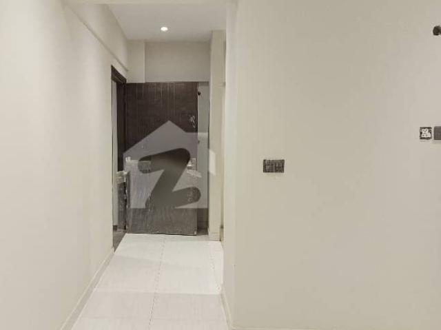 3 Bed DD Flat For Sale Saima Jinnah Avenue 6Th Floor Road View