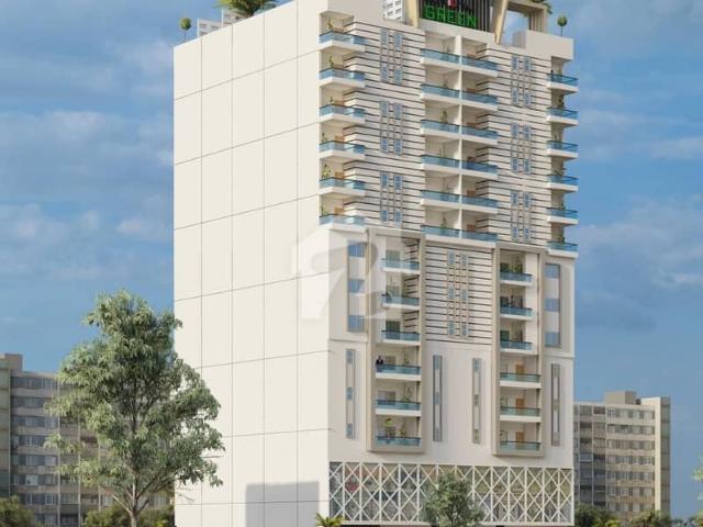 3 bed dd flate available for sale corner gulistan e johar block 12