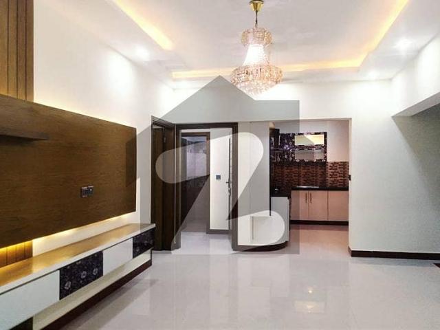 3 Bed DD Semi Furnished Flats For Sale Main Jinnah Avenue Road Malir Cantt
