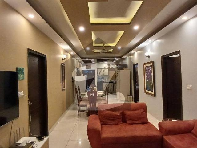 3 Bed Luxury Flat For Sale In King Palm Residency Phase II Block 3A Gulistan E Jauhar