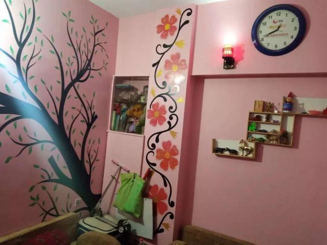 3 bed rooms 2 bathroom, common, furnished kitchen well design rooms Karachi Korangi ID 06190