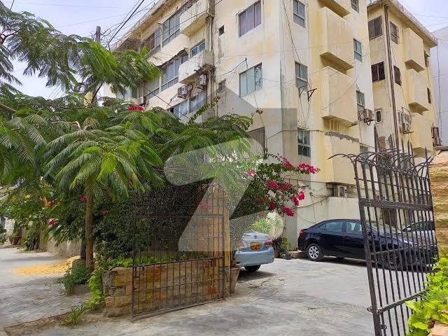 3 bed rooms apartment on rent small complex boundary wall project, with line water Clifton Block 5