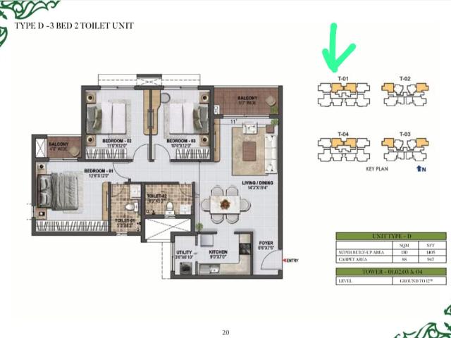 3 Bedroom 1100 Sq.Ft. Builder Floor in Bellandur Bangalore Listing ID: #9902