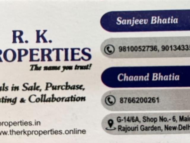 3 Bedroom 1440 Sq.Ft. Builder Floor in Rajouri Garden Delhi Listing ID: #8800