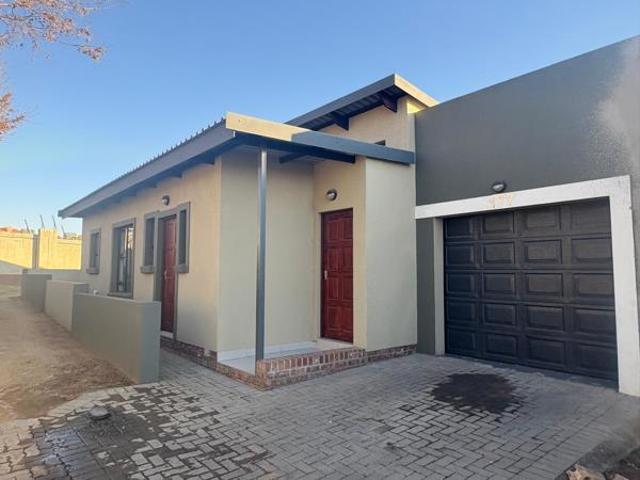 3 Bedroom Cluster in Ben Fleur