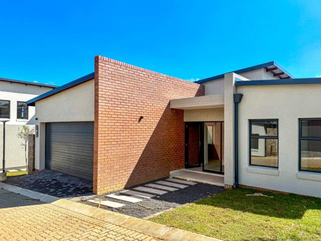 3 Bedroom Cluster in Blue Hills