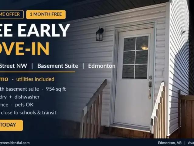 3 Bedroom Apartment Edmonton AB 103798506