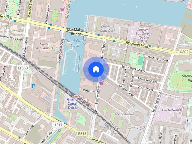 3 bedroom apartment for rent in Docklands South, Dublin