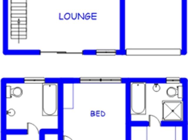 3 Bedroom Duplex in La Montagne