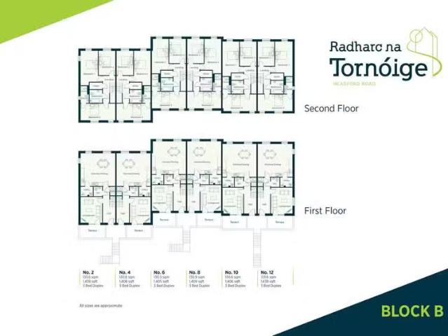 3 Bedroom Duplex, Radharc na Tornóige, Headford Road, Galway