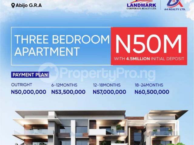 3 Bedroom Flat / Apartment in Abijo Ajah Lagos | Flat / Apartment for sale in ajah | Flat / Apartment in ajah | 3 Bedroom | PropertyPro Nigeria