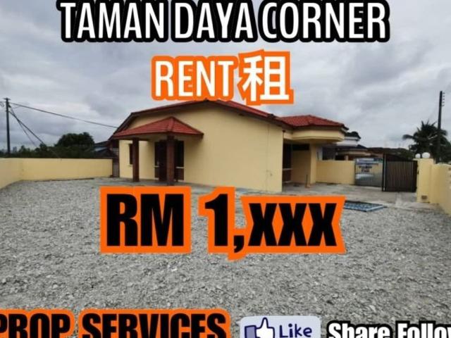 3 Bedroom House for rent in Johor Bahru, Johor
