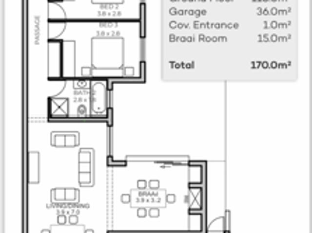 3 Bedroom House in Sandown