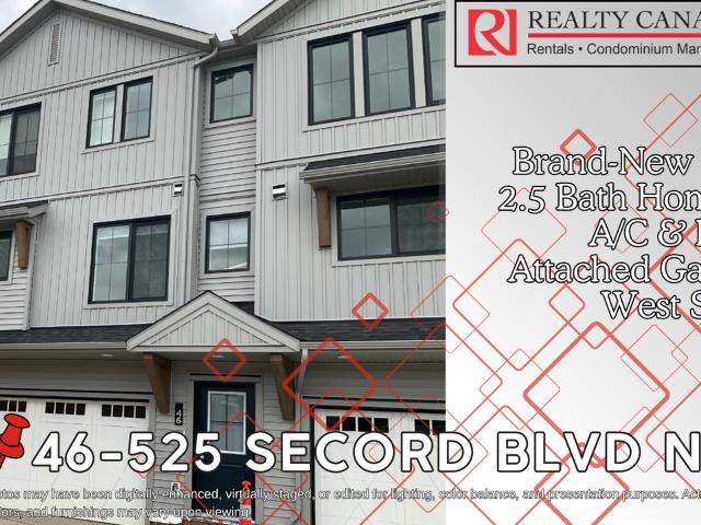 3 Bedroom Home for Rent at 525 46 525 Secord Blvd Nw, Edmonton, AB T5T 7V3 Secord