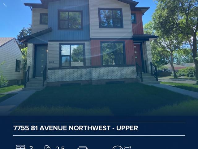 3 Bedroom Home for Rent at 7755 81 Ave Nw Uppr, Edmonton, AB T6C 0V4 King Edward Park