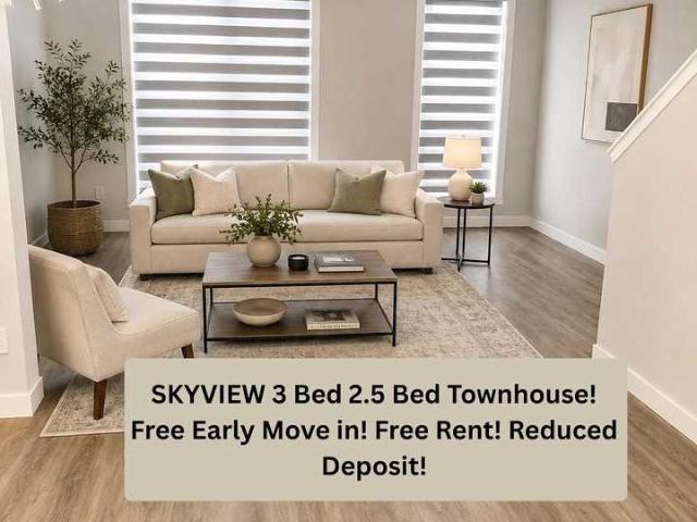 3 Bedroom Home for Rent at 303 Skyview Pky Ne, Calgary, AB T3N 1Z7