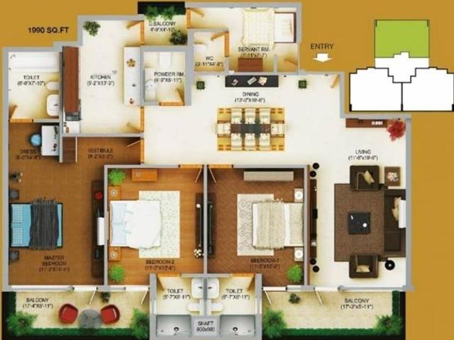 3 bedroom, Mohali India N/A 1IN73925591