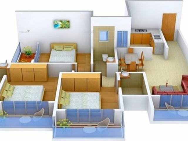3 bedroom, Mumbai Maharashtra N/A 1IN74073768