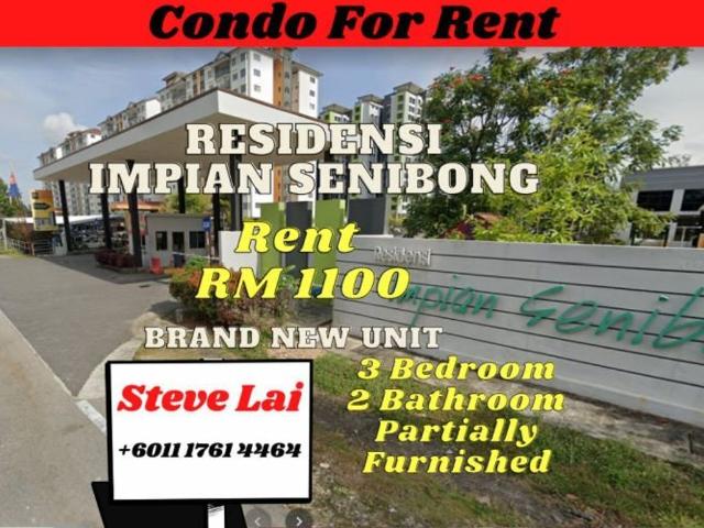 3 Bedroom Serviced Apartment for rent in Jalan Persiaran Senibong, Johor