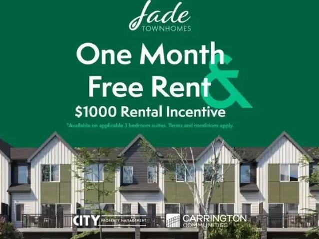 3 Bedroom Townhouse Airdrie AB 96588089