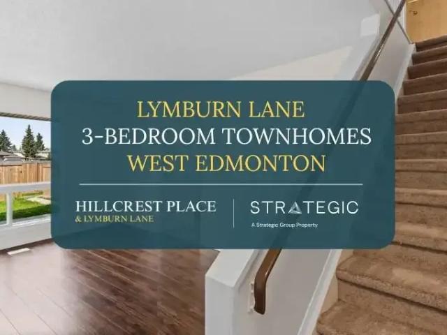 3 Bedroom Townhouse Edmonton AB LS95425531