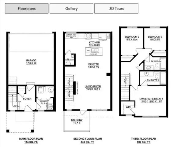 3 Bedroom Townhouse Edmonton AB 100410260