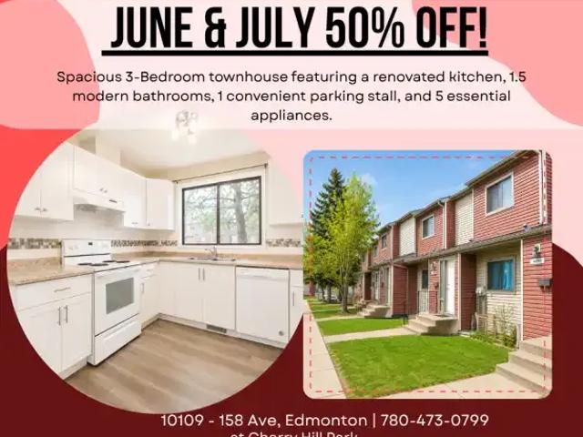 3 Bedroom Townhouse Edmonton AB 102658343