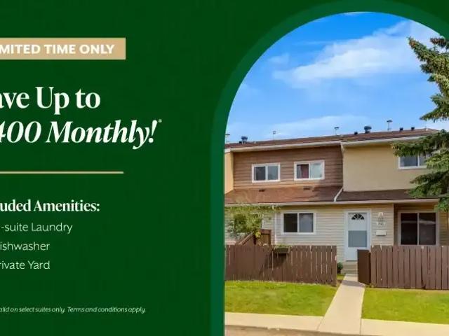 3 Bedroom Townhouse Edmonton AB 103011285