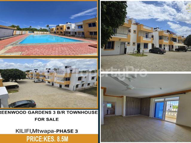 3 bedroom Townhouse for sale Greenwood Mtwapa Weighbridge, Mtwapa Kilifi South Kilifi PID: 4AXBB | PropertyPro