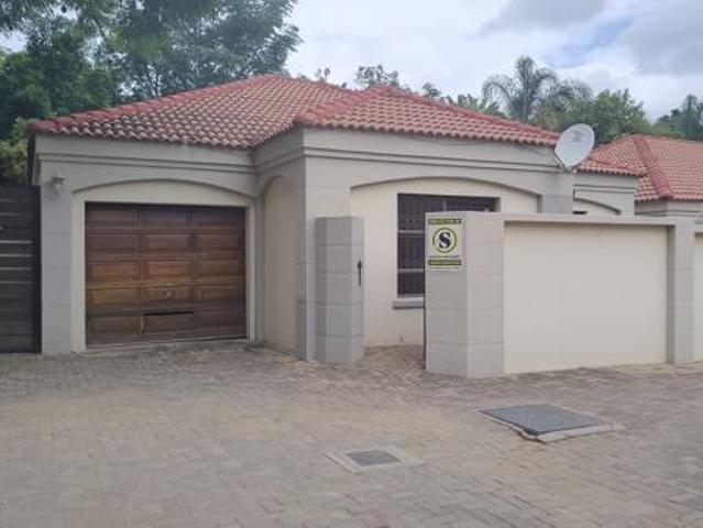 3 Bedroom Townhouse in Polokwane Central