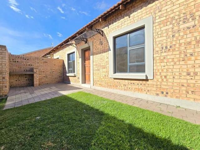 3 Bedroom Townhouse in Trichardt