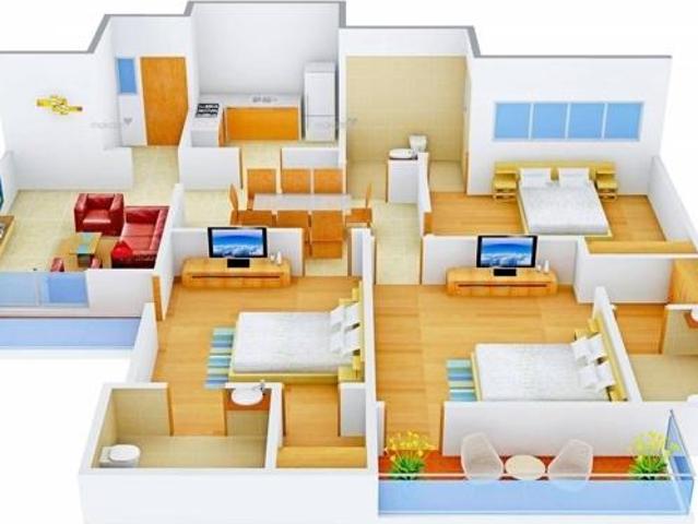 3 bedroom, Zirakpur India N/A 1IN73999489