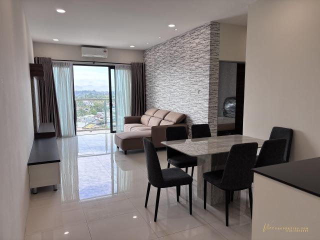 3 Bedrooms Condominium FF Block Pandelela Level 7 @ P’Residence, Batu Kawa