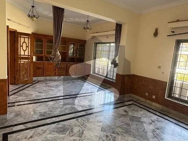 3 Bedrooms Ground Portion Is Available For Rent In I 8 Islamabad