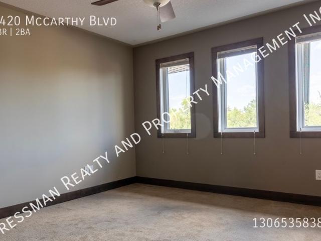 3 bedrooms, 1.5 baths, double car garage