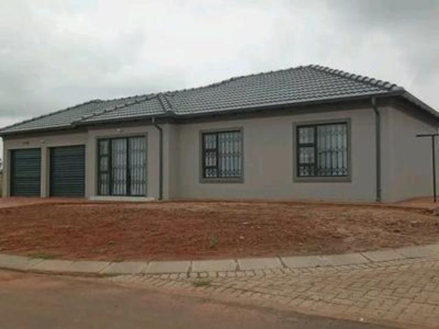 3 beds 2 bath and double garage hou.