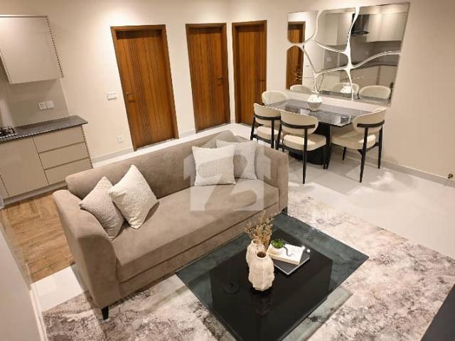 3 beds d. furnished luxury apartment dha phase 6 karachi