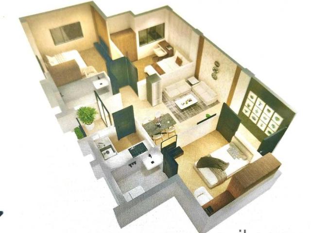 3 BHK 810 Sq. Ft Apartment for Sale in New Town, Kolkata