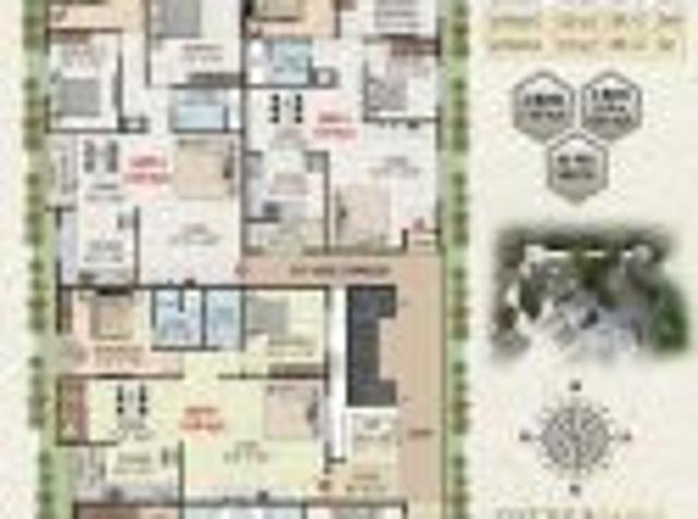3 BHK 1320 Sq. Ft Apartment for Sale in Banashankari 3rd Stage, Bangalore