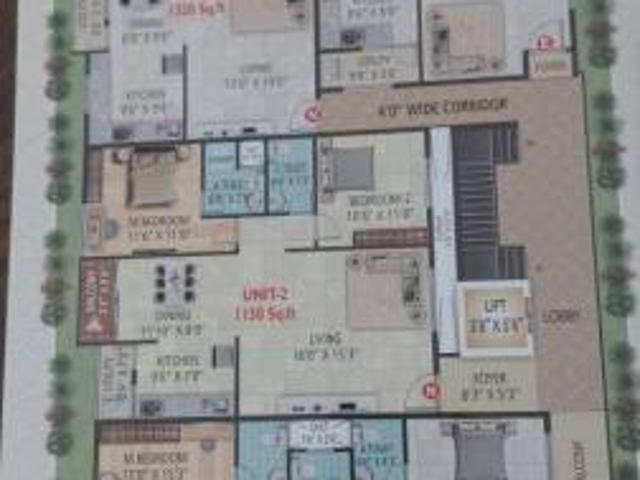 3 BHK 1320 Sq. Ft Apartment for Sale in Banashankari 3rd Stage, Bangalore