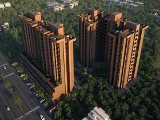 3 BHK 1330 Sq Ft Apartment In Sun South Park, South Bopal, Ahmedabad