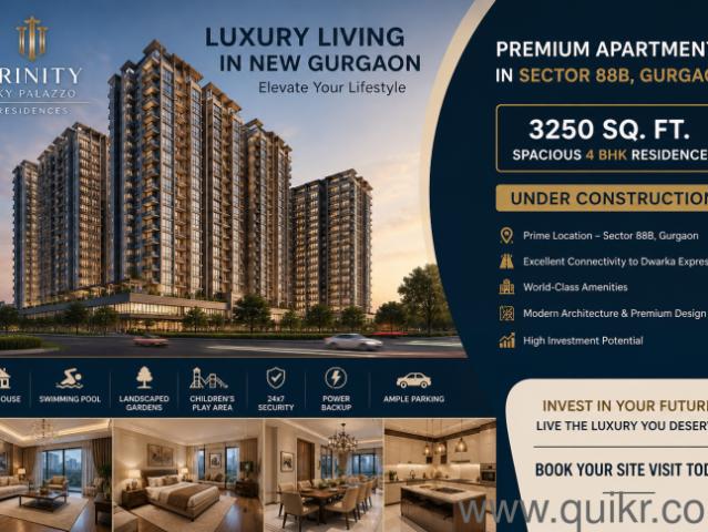 3 BHK 3250 Sq. Ft Apartment for Sale in Mehrauli Gurgaon Road, Delhi