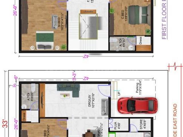 3 BHK Villa in Adibatla for resale South Hyderabad. The reference number is 14778403