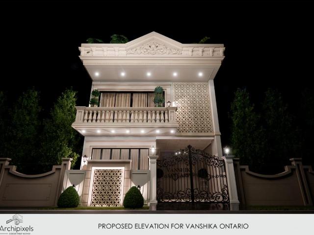 3 BHK Villa in Anora Kala for resale Lucknow. The reference number is 16400367