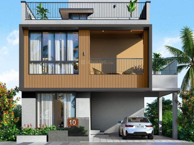3 BHK Villa in Navalur for resale Chennai. The reference number is 20775257