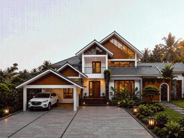 3 BHK Villa in Punkunnam for resale Thrissur. The reference number is 20981247
