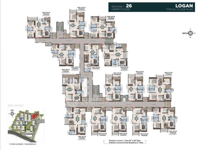 3 BHK Villa In Smr Vinay Iconia For Sale In Kondapur